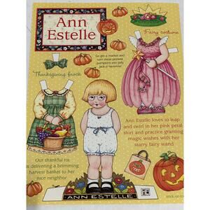 Mary Engelbreit Ann Estelle Paper Doll Fairy Costume Halloween ~ 260401-WH 1059